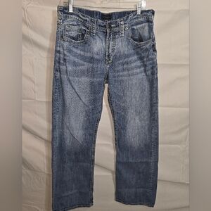 Silver Jeans Co Men’s Craig Classic Fit Straight Leg Denim Jeans
